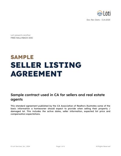 Seller Agreement